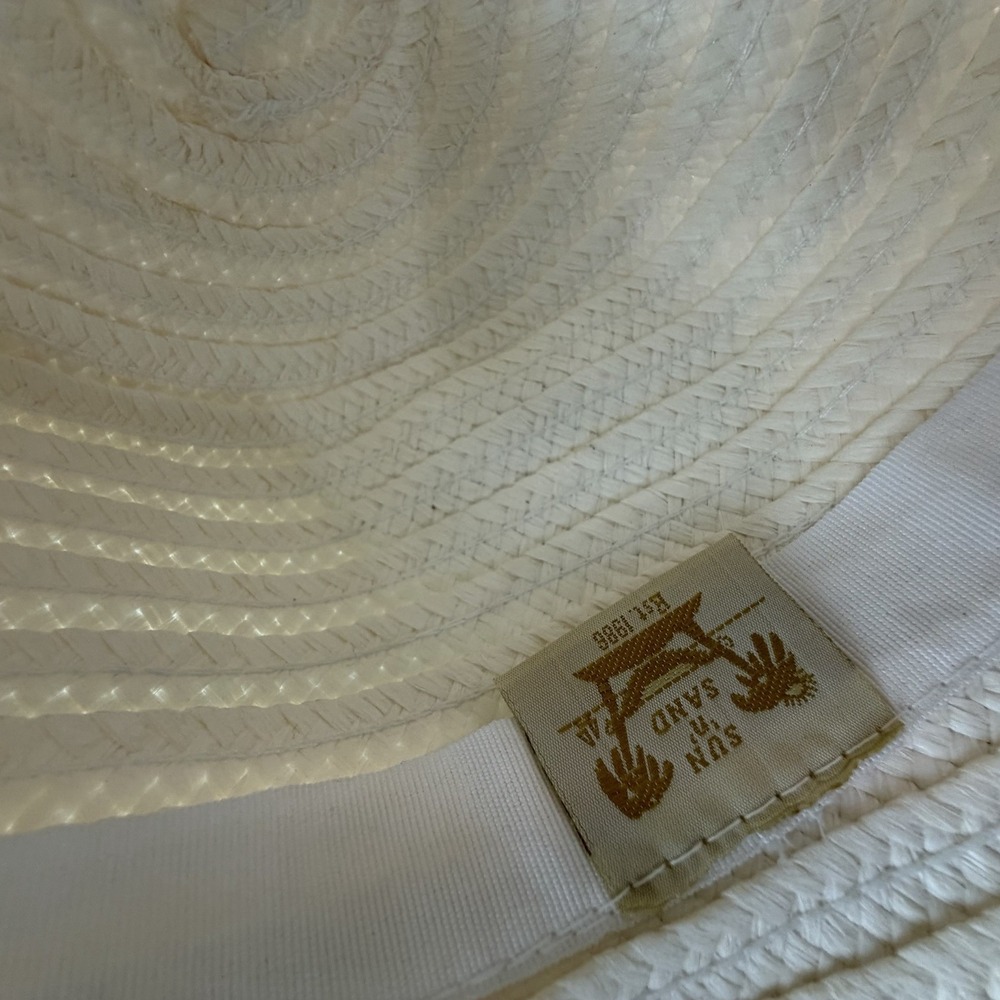 Sun N Sand Headwear Beach Bucket Hat Seashell Comfort Band Size OS - Picture 9 of 16